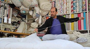 Yorgan işçiliği makineye yenik düştü