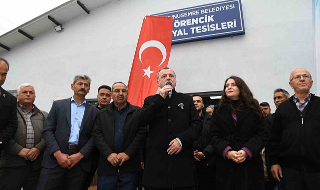 Yunusemre Belediyesi Örencik Sosyal Tesislerini hizmete açtı