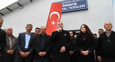 Yunusemre Belediyesi Örencik Sosyal Tesislerini hizmete açtı