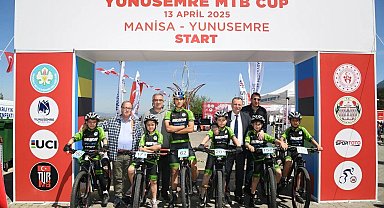 Yunusemre'de Uluslararası MTB Cup Dağ Bisikleti Yarışı yapıldı