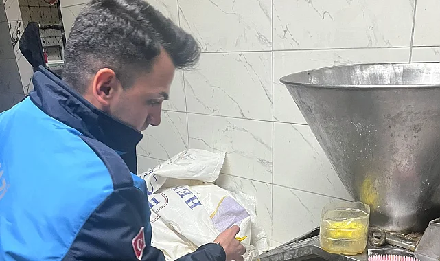 Zabıtadan merdiven altı imalathaneye baskın