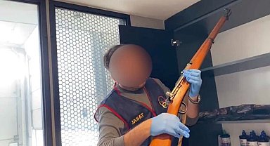 Zehir tacirinin adresinden mavzer çıktı