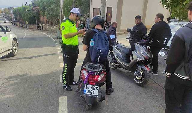 10 bin motosiklet denetlendi, 9 milyon ceza kesildi