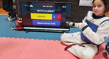 10 yaşında Kayseri şampiyonu oldu