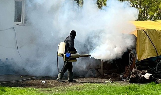 144 mahallede 31 bin hane ilaçlandı