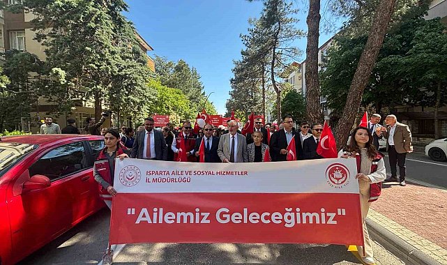 15 Mayıs Uluslararası Aile Günü'nde farkındalık yürüyüşü gerçekleştirildi