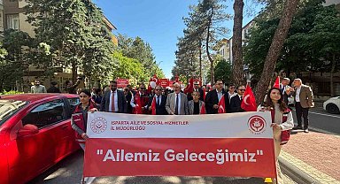 15 Mayıs Uluslararası Aile Günü'nde farkındalık yürüyüşü gerçekleştirildi
