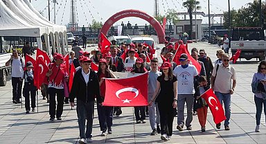 15. Ulusal Kurtuluş Mücadelesi Anma Yürüyüşü başladı
