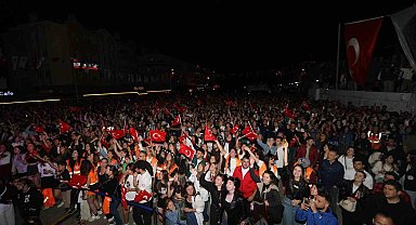 19 Mayıs coşkusu Büyükşehir konserleri ile yaşandı