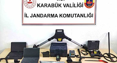 2 milyon liralık cihazlarla define ararken yakalandılar