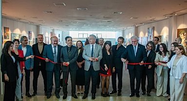 2025 Mezunları Resim Sergisi açıldı
