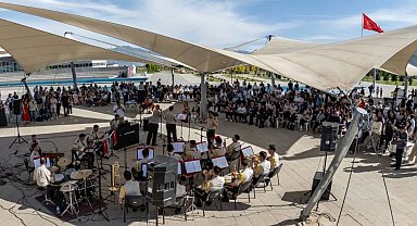 3. Ordu Komutanlığı Bando Takımı EBYÜ'de sahne aldı