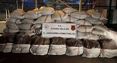 3 ton 100 kilo kaçak tütün ele geçirildi