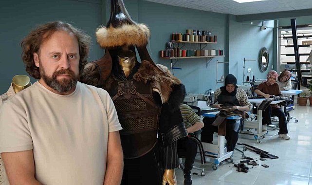 'Game of Thrones', 'Vikings' ve bazı tarihi dizilerin kostüm ile aksesuarları bu atölyede üretildi