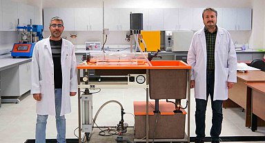'Kum-Su Jeti Aşınma Deney Cihazı' ulusal patent tescilini aldı