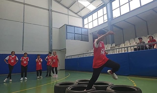 'Ortaokullar Arası Parkur Yarışması' düzenlendi