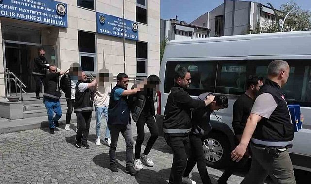 'Sazan Sarmalı' dolandırıcılık operasyonunda 8 gözaltı