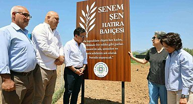 'Senem Şen Hatıra Bahçesi' Anneler Günü'nde açıldı