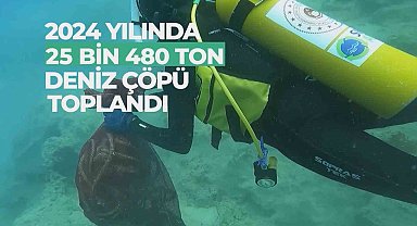 'Sıfır Atık Mavi Hareketi' ile denizlerden 245 bin ton çöp temizlendi