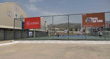 4. Uluslararası Cudi Cup Tenis Turnuvası hazırlıkları tamamlandı