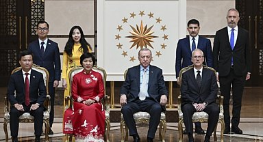 5 ülkenin büyükelçisinden Cumhurbaşkanı Erdoğan'a güven mektubu