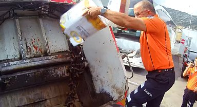 50 kilo midye şehirlerarası otobüsün teknik takibiyle ele geçirildi