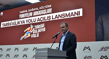 550 kilometrelik 'Tarihi Kilikya Yolu' yürüyüşe açıldı