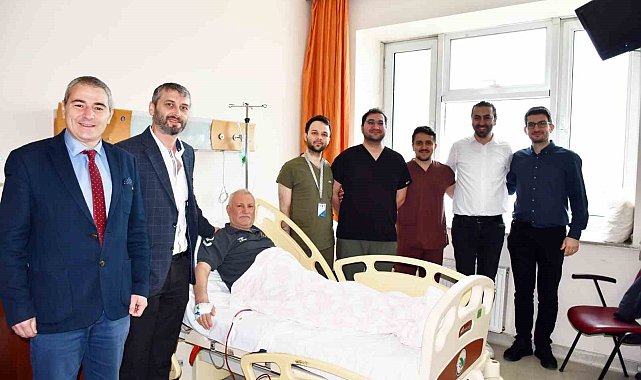 69 Yaşındaki hasta şifayı Düzce Üniversitesi Hastanesinde buldu