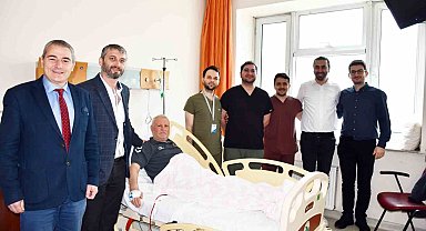 69 Yaşındaki hasta şifayı Düzce Üniversitesi Hastanesinde buldu