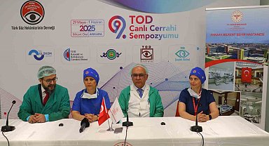 70 hastanın göz ameliyatı 42 ülkede canlı yayınlanacak