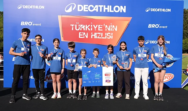 81 ilin en hızlı koşucuları belli oldu