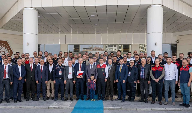 81 ilin itfaiyecileri Malatya'da toplandı