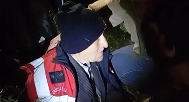 92 yaşındaki kayıp adam, 15 saat sonra ormanda bulundu