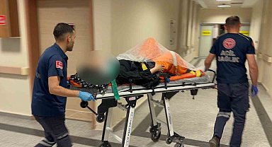 Adıyaman'da binanın 3. katından düşen vatandaş yaralandı