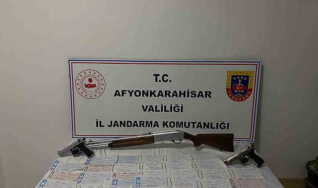 Afyonkarahisar'da tefeci operasyonu: 2 gözaltı