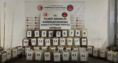 Ağrı Gürbulak'ta 2,8 milyar TL'lik uyuşturucu operasyonu