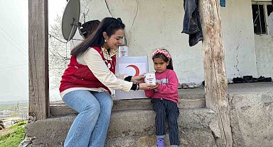 Ağrı'da Kızılay'ın yardım eli her eve ulaştı