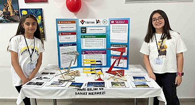 Ağrı'da öğrenciler TÜBİTAK desteğiyle bilimsel projelerini sergiliyor