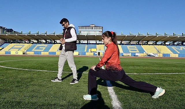 Ağrı'nın atletizm yıldızları olimpiyat hedefi için ter döküyor