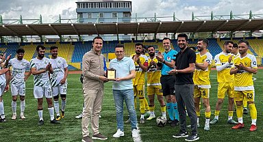 Ağrılı Hakem Muhammed Sevim saha hakemliğine veda etti
