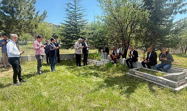 Ahmet Aytar Elazığ'da kabri başında anıldı