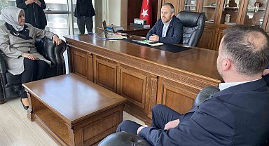 AK Parti Genel Merkez Kadın Kolları Başkanı Tuğba Işık Ercan kadın çalışanlarla bir araya geldi