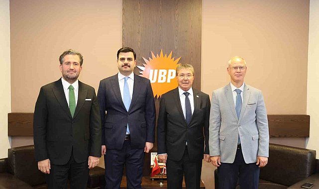 AK Parti Genel Sekreteri İnan, KKTC Cumhurbaşkanı Tatar'ı ziyaret etti
