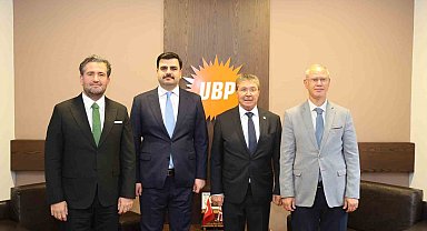 AK Parti Genel Sekreteri İnan, KKTC Cumhurbaşkanı Tatar'ı ziyaret etti