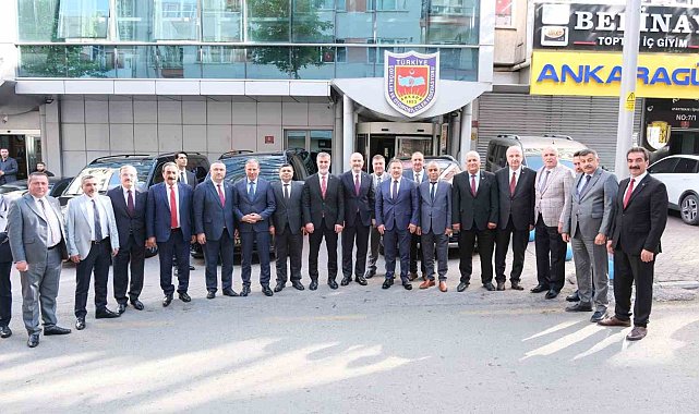 AK Parti İstanbul Milletvekili Soylu'dan TŞOF'a ziyaret
