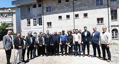 AK Parti'li Gider, Emniyet ve Milli Eğitim yatırımlarını inceledi