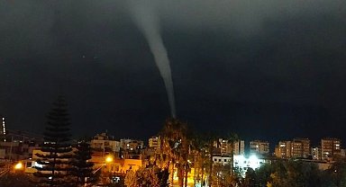 Akdeniz'de gece ve gündüz oluşan hortumlar dikkat çekti