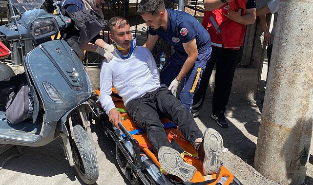 Aksaray'da motosiklet ile otomobil çarpıştı: 1 yaralı