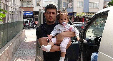 Akülü araca otomobil çarpmıştı: Anı olsun diye çocuğu akülü araca bindirmişler