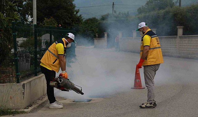 Akyazı'da ilaçlama çalışmaları aralıksız devam ediyor